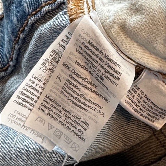 Madewell high-rise slim boy jean size 26 - Picture 6 of 12